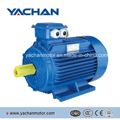 Aprobado por Ce 0.12kw-315kw Serie Y2 Motor eléctrico asíncrono trifásico Motor de CA Motor de inducción para bomba de agua, compresor de aire, ventilador de ventilador reductor